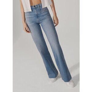 Favorite Daughter The Jordie Super High Rise Wide Leg Jean / Size 30 / Madrid